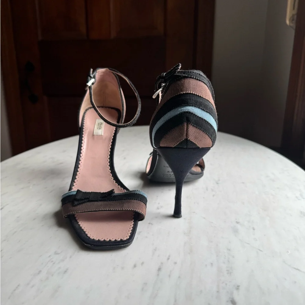 Prada - Vintage Grosgrain Heel (size 9/39.5) - Picture 3 of 6